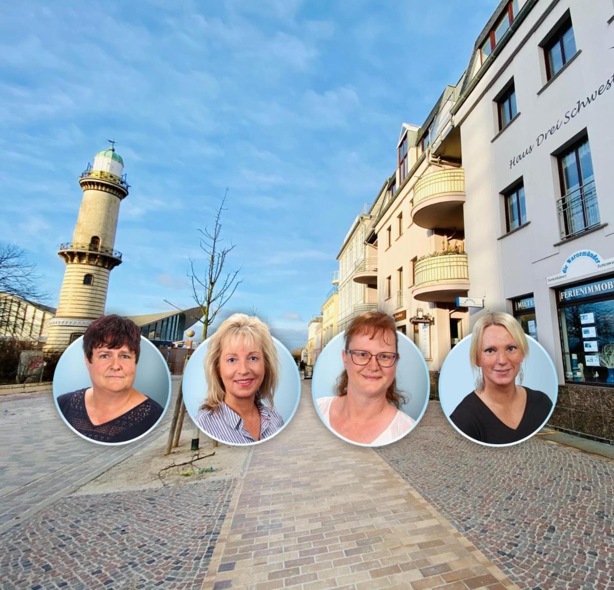Berringer, Barsch, Direkt An Der Promenade Lägenhet Rostock Exteriör bild